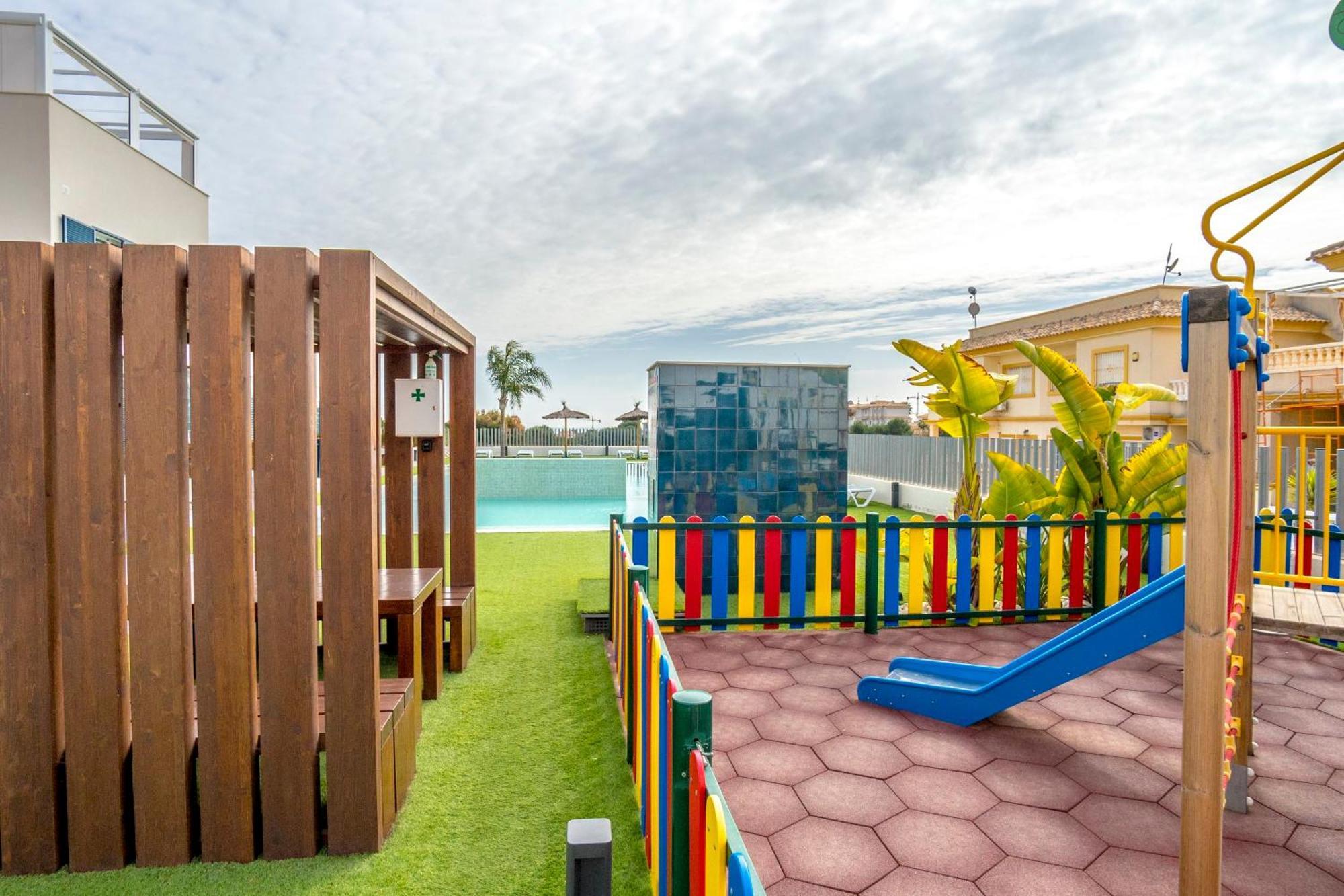 Turquesa Del Mar - Sun & Beach & Golf & Bike - Large Terrace Ground-Floor Spanish Apartment Dehesa de Campoamor  外观 照片