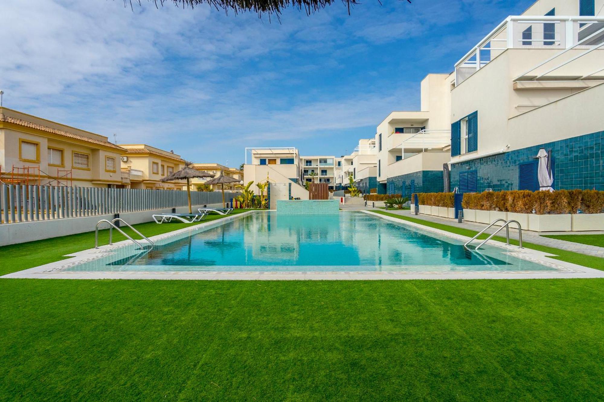 Turquesa Del Mar - Sun & Beach & Golf & Bike - Large Terrace Ground-Floor Spanish Apartment Dehesa de Campoamor  外观 照片