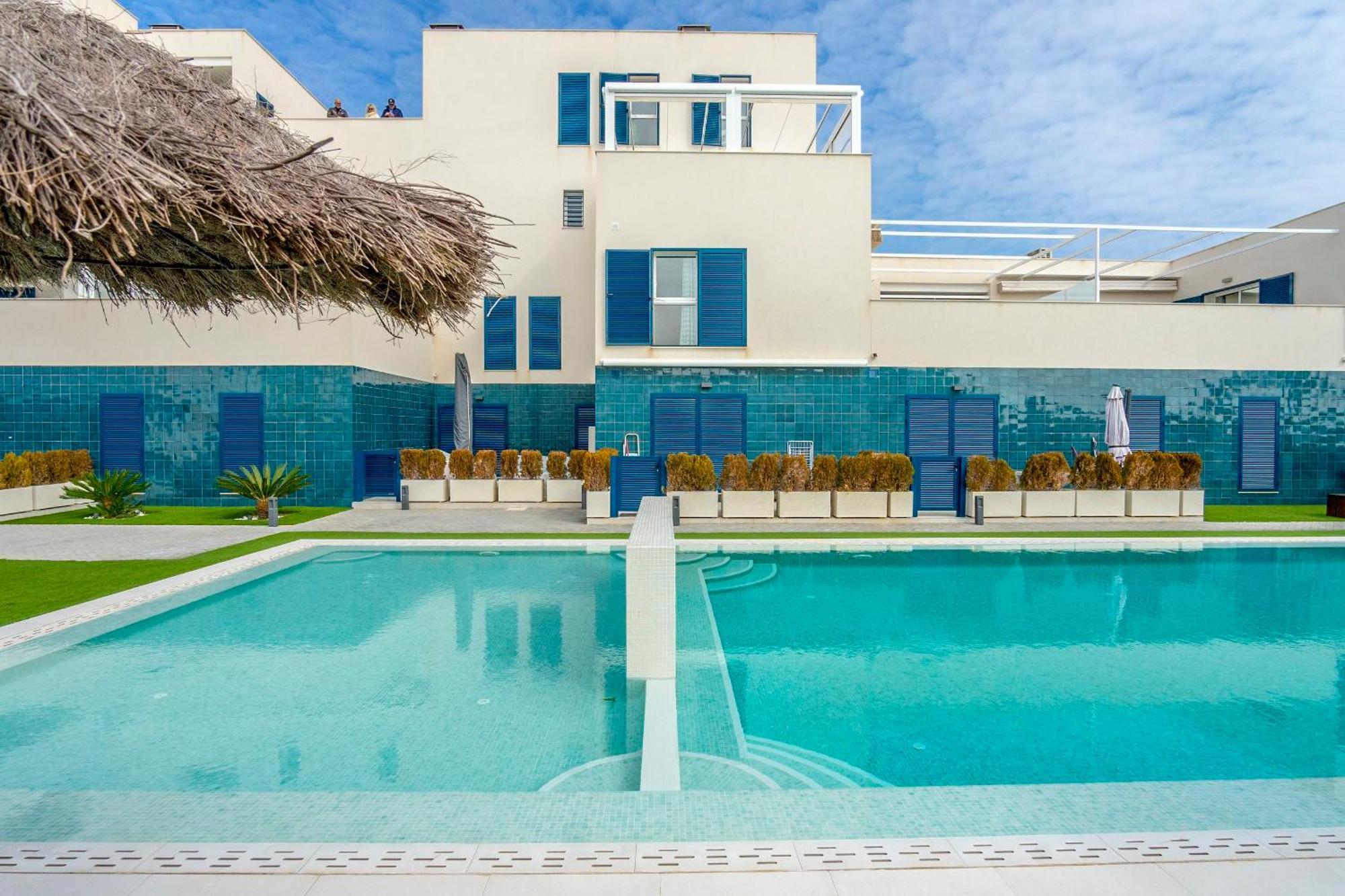 Turquesa Del Mar - Sun & Beach & Golf & Bike - Large Terrace Ground-Floor Spanish Apartment Dehesa de Campoamor  外观 照片