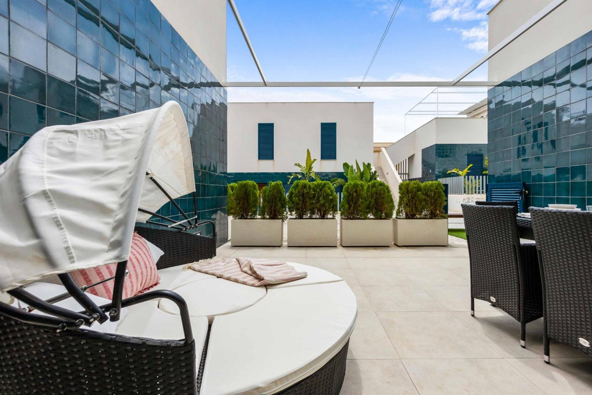 Turquesa Del Mar - Sun & Beach & Golf & Bike - Large Terrace Ground-Floor Spanish Apartment Dehesa de Campoamor  外观 照片
